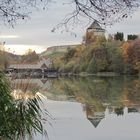 Pulverturm über dem Wöhrsee