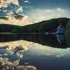 Pumpenhäuschen am Itzenplitzer Weiher