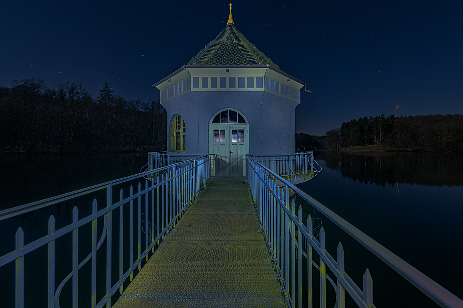 Pumpenhaus im Itzenplitzer Weiher