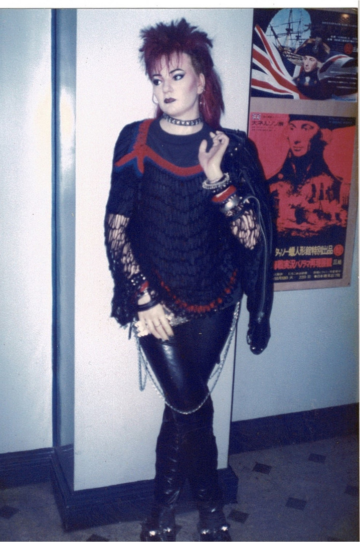 Punkerin, Madam Tussauds London 1986