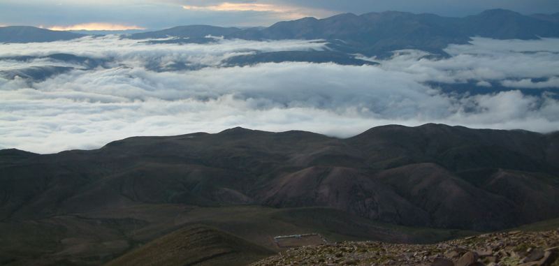 Punta Corral - auf dem Weg von Abra Mayo zur Quebrada de Humahuaca