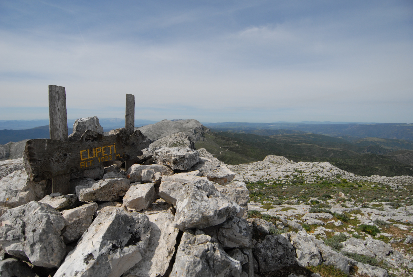 Punta Cupetti, Monte Albo di Siniscola