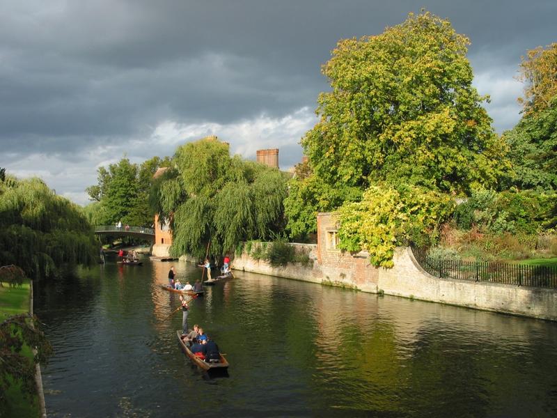 Punting in Cambridge