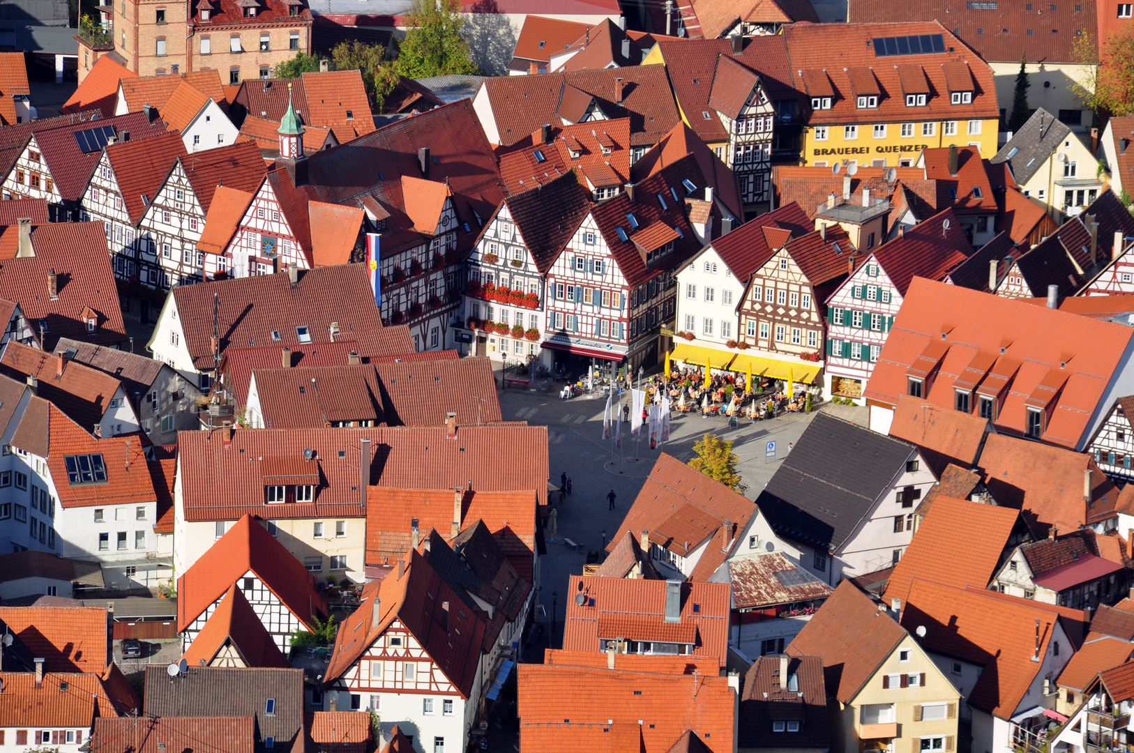 Puppenstubenatmosphäre im südwestlichen Bad Urach