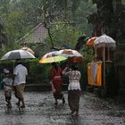 Pura Samuan Tga, ein Regentag
