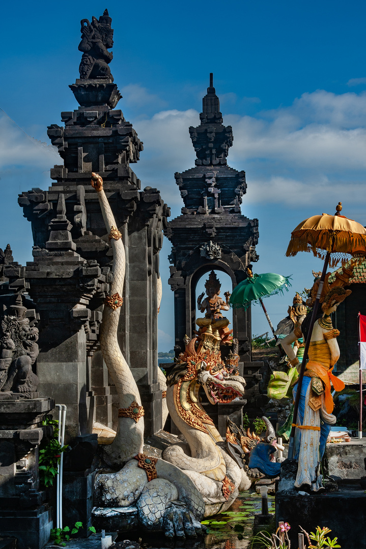 Pura segara temple to the seaside