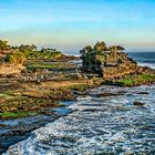  Pura Tanah Lot Tempel in Indonesien. 