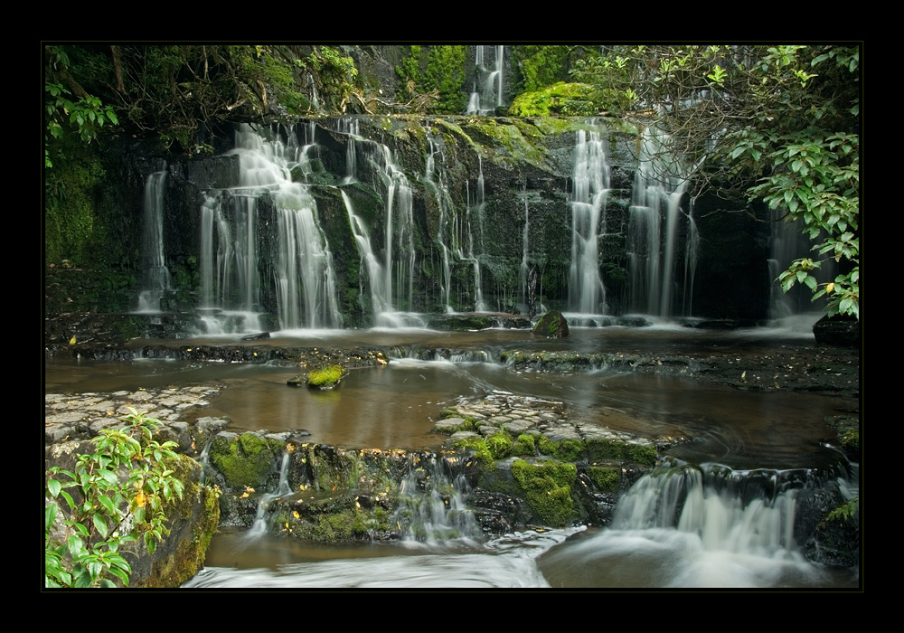 Purakaunui Falls - Neuseeland