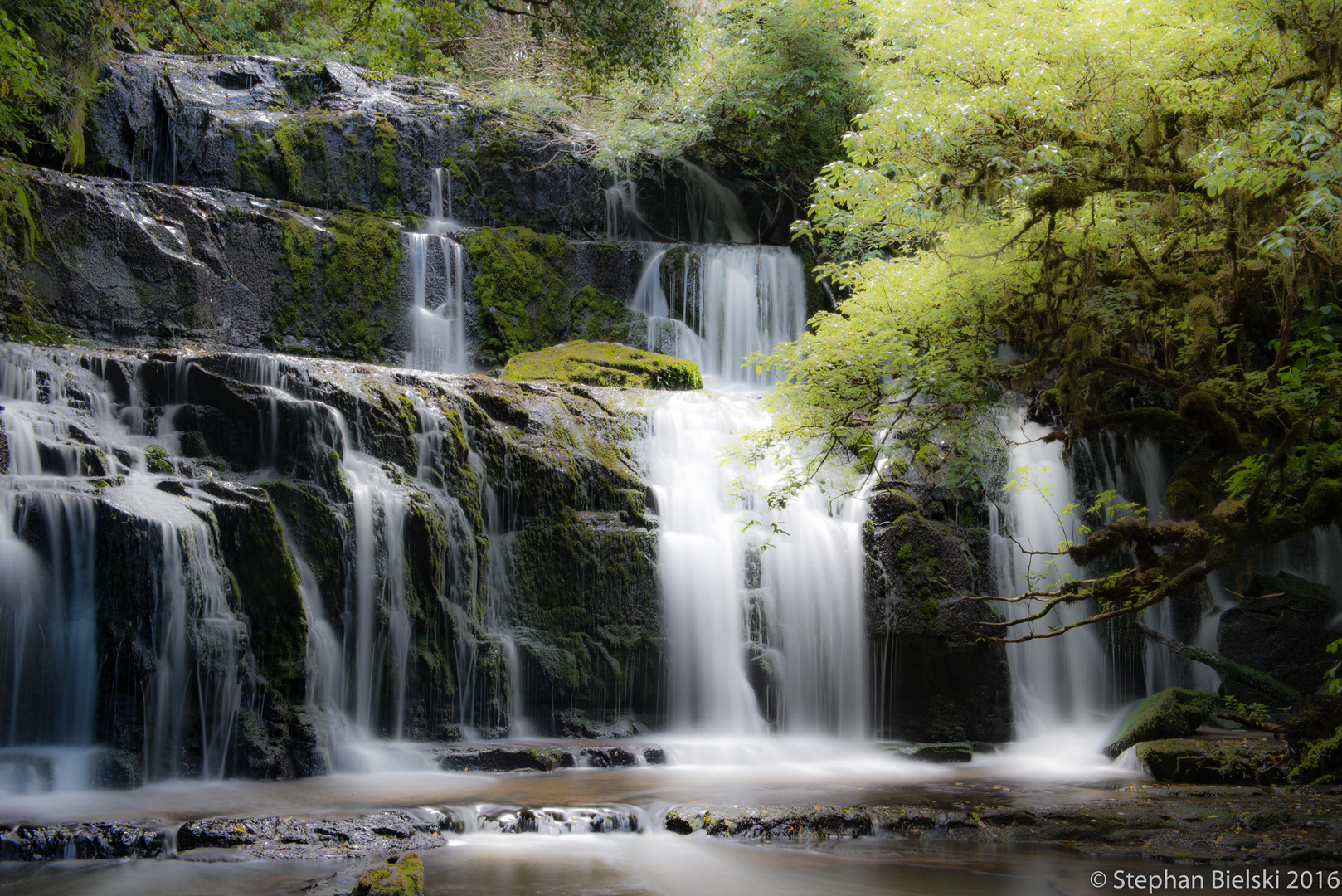 Purakaunui Falls New Zealand