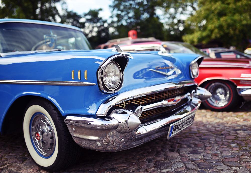 pure blue chevrolet