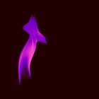 Purple flame