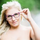 Purple glasses