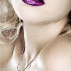 purple lips ...