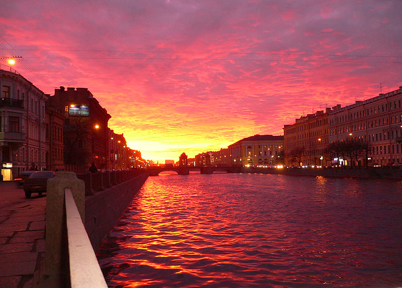 Purple Rivers of St.Petersburg