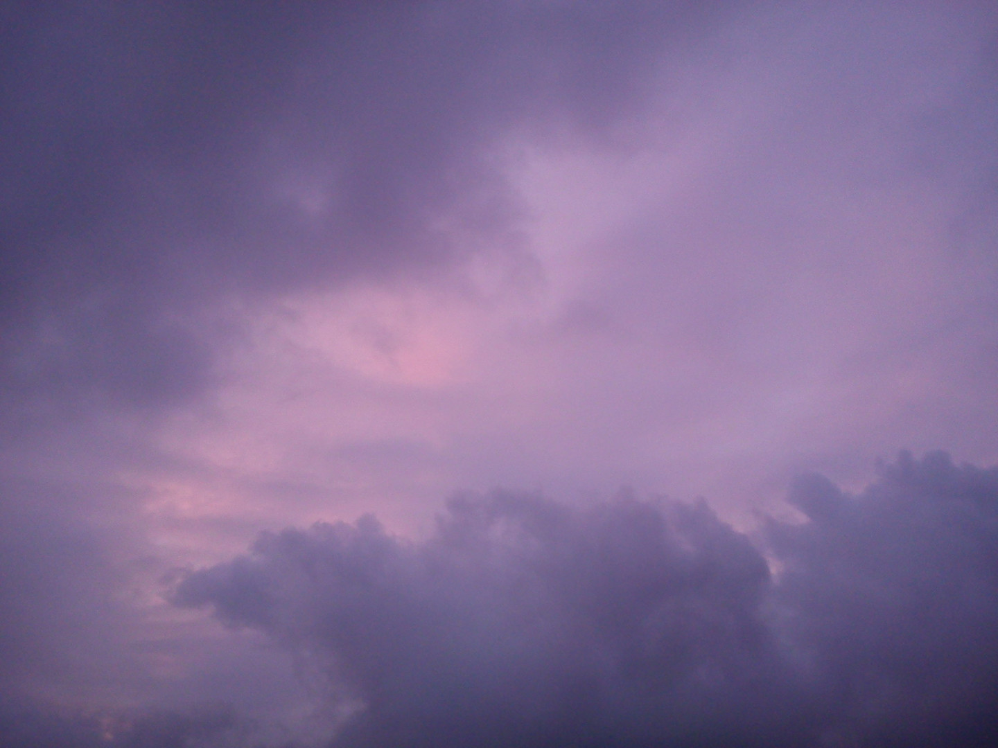 purple sky