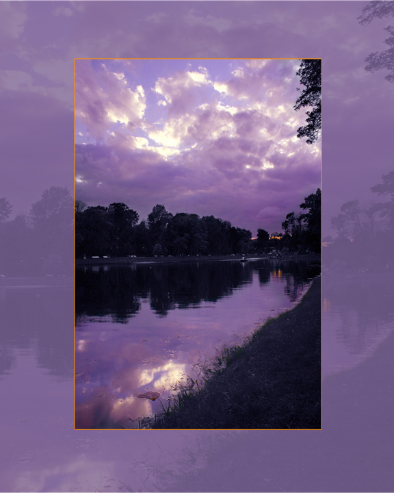 purple sunset