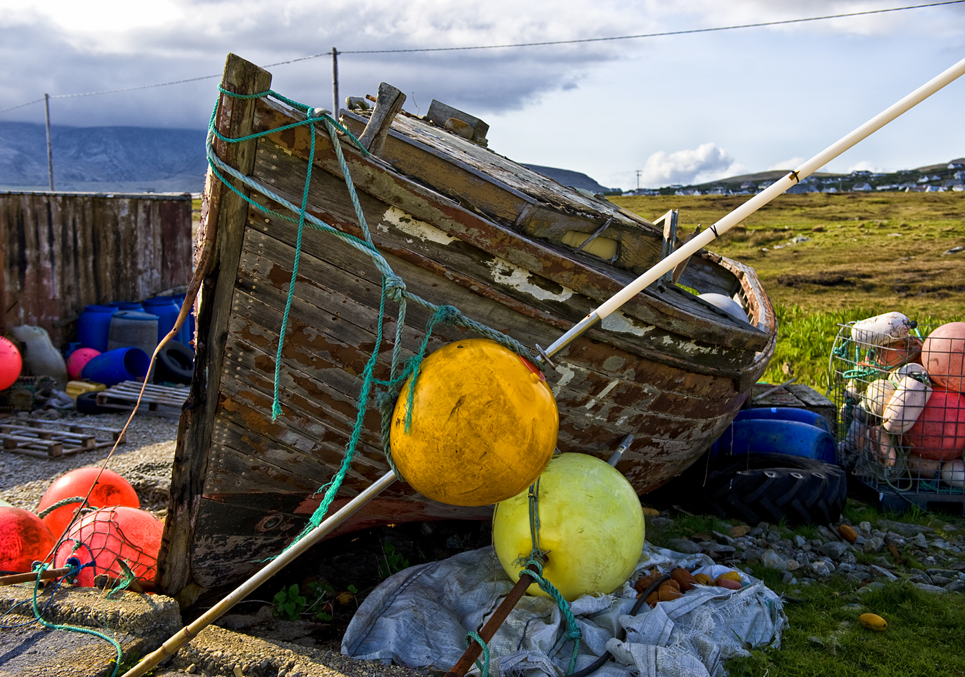 Purteen Harbour Achill Island