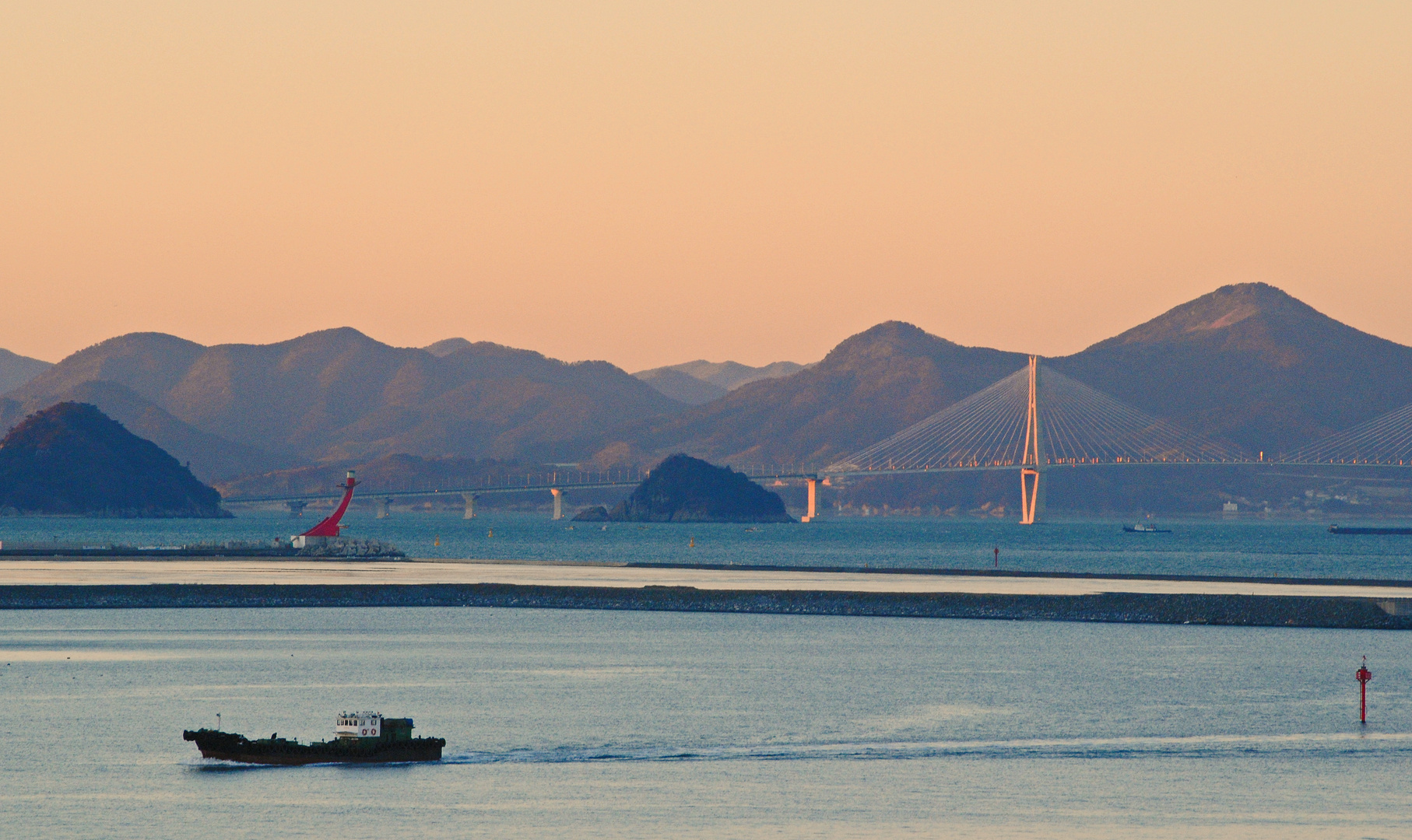 Pusan au petit matin