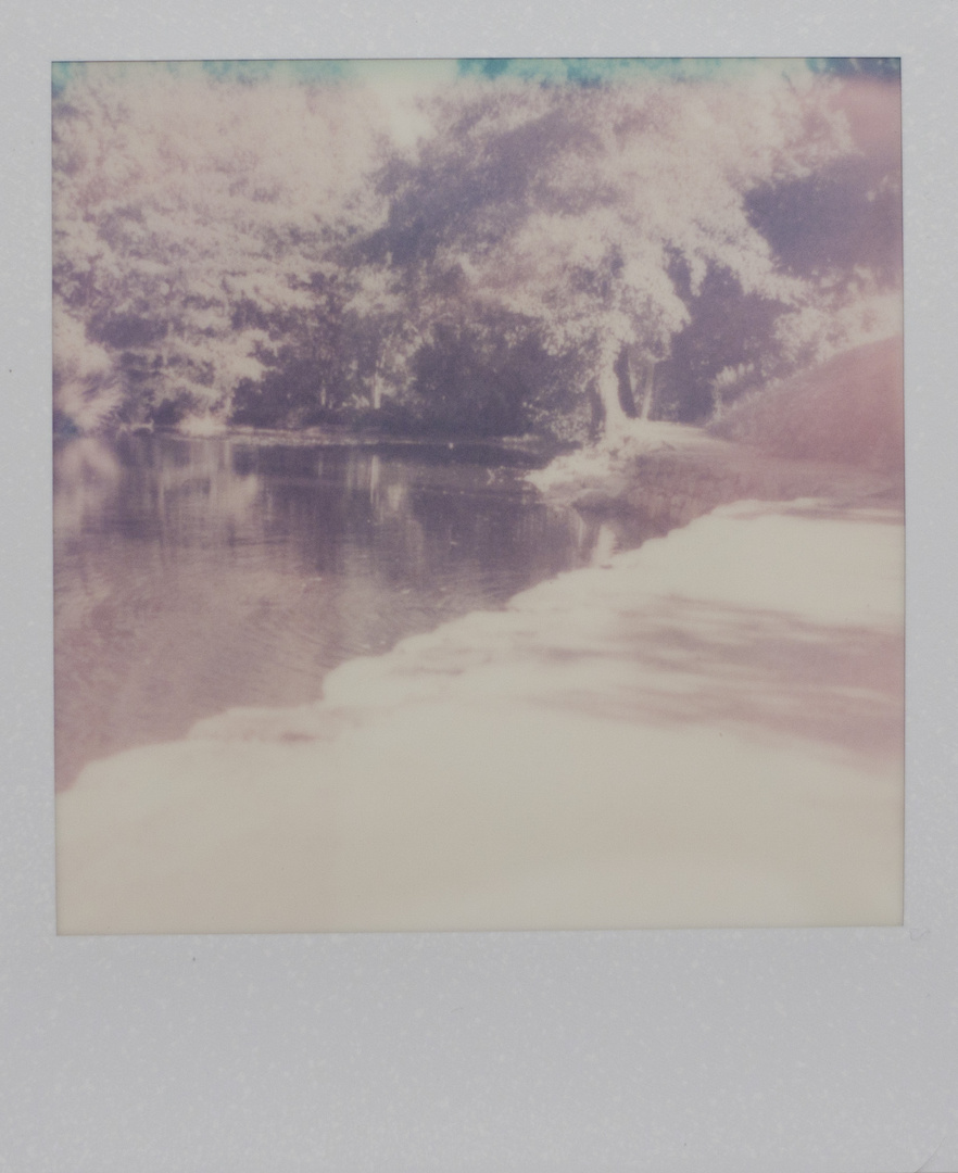 "Push!" Polaroid - Waterway