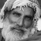 Pushkar camel fair bw