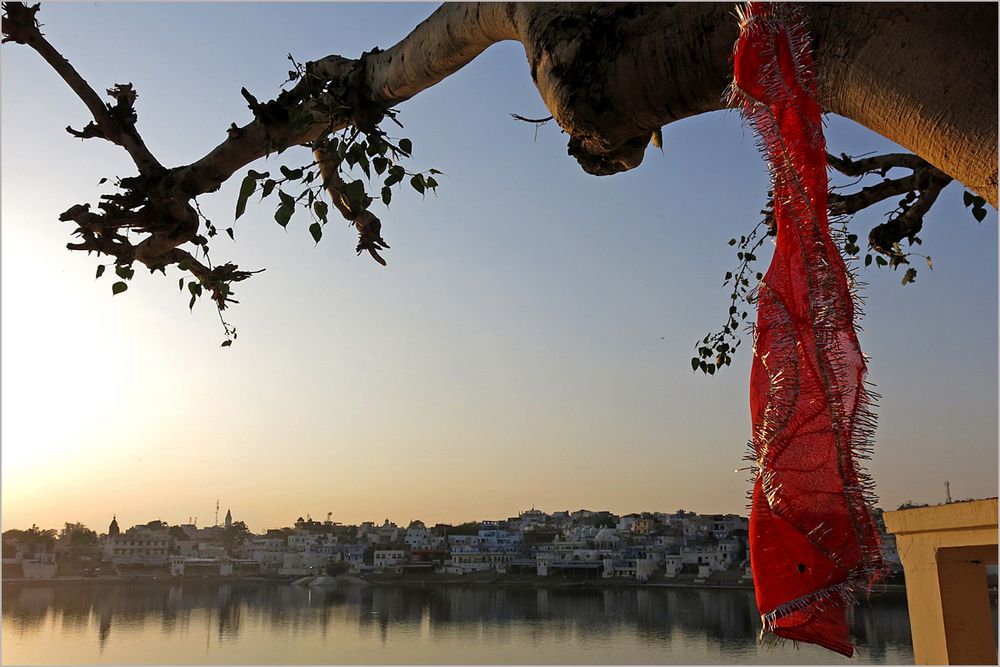 Pushkar Lake Sunset