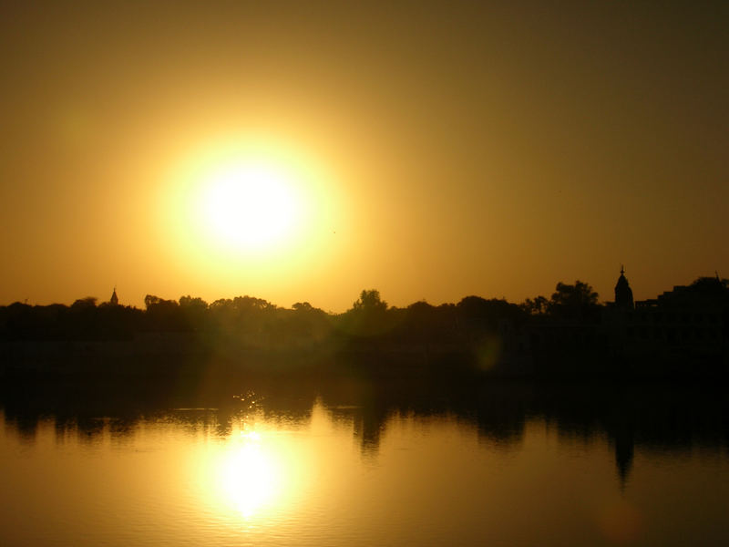 Pushkar - Sonnenuntergang