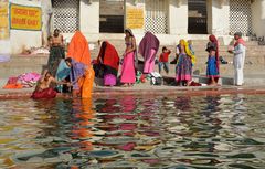 Pushkar.The Bathers,