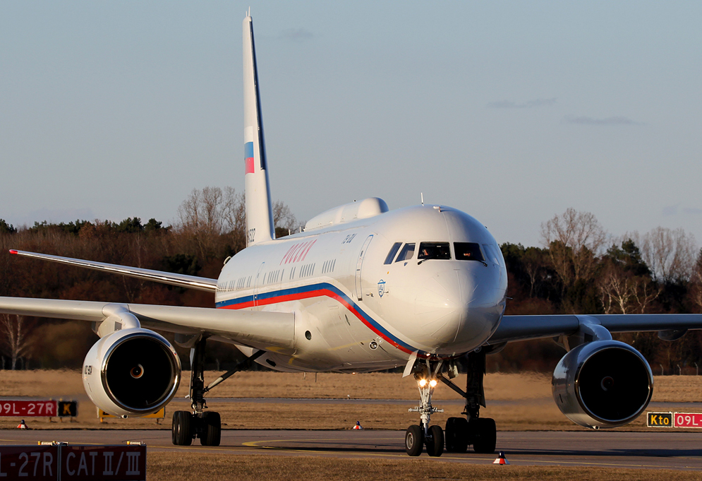 Putins Tupolev TU214