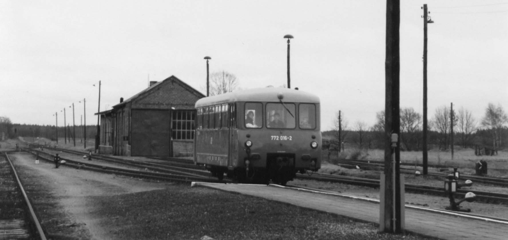 Putlitz in der Prignitz im März 1992 - Regelbetrieb