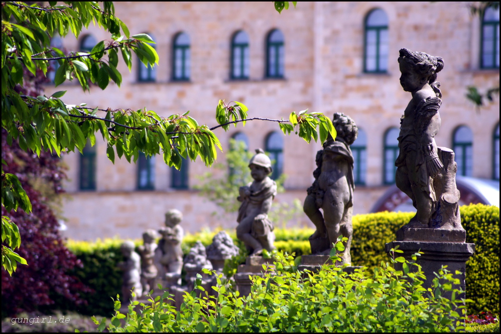 Putten im Terrassengarten