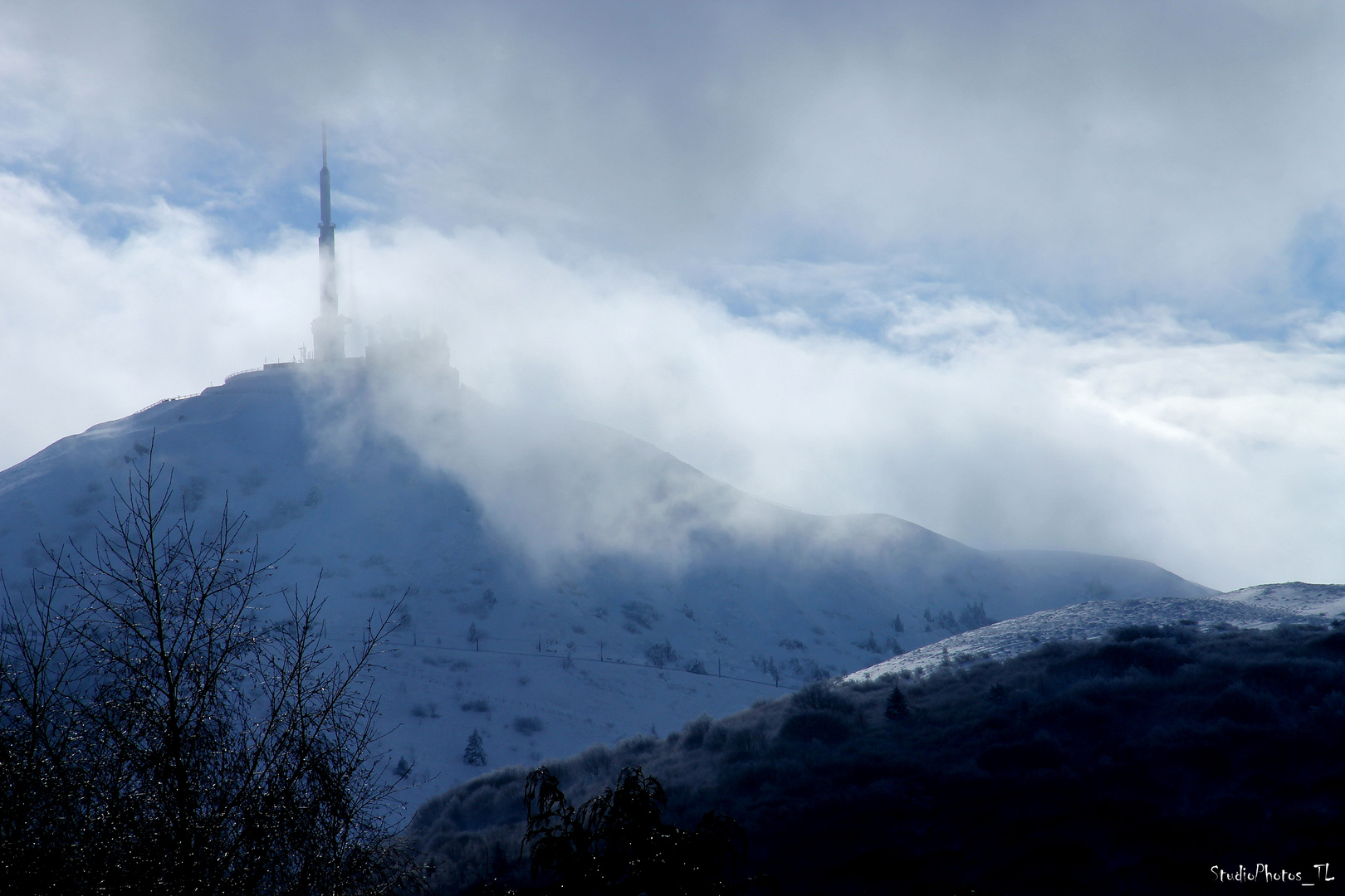 Puy-de-Dôme, fin d'hiver