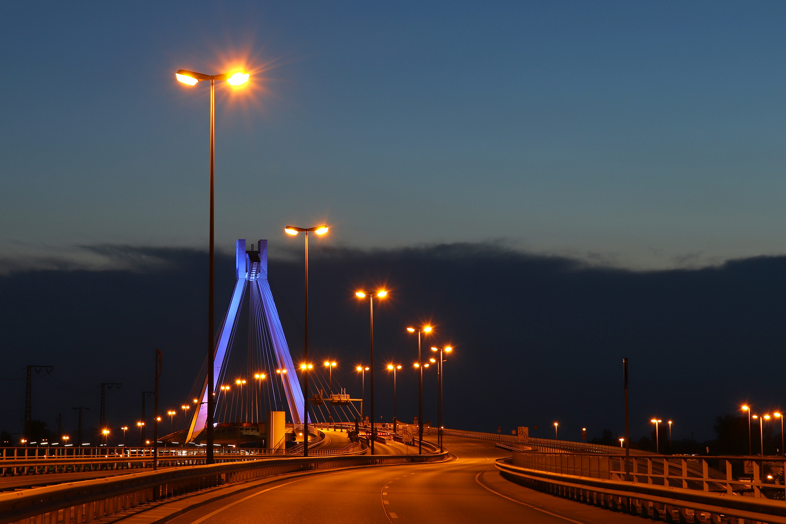 Pylonbrücke, Ludwigshafen