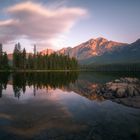 Pyramid Lake and Mountain