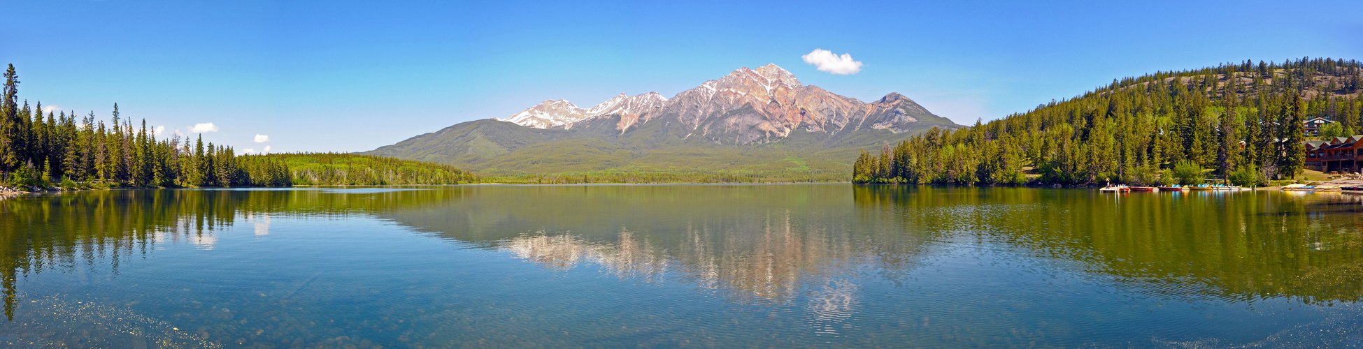 Pyramid Lake Panorama