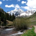 Pyramid Peak and Maroon Bells