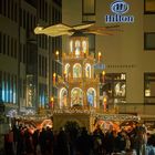 Pyramide an der Frauenkirche