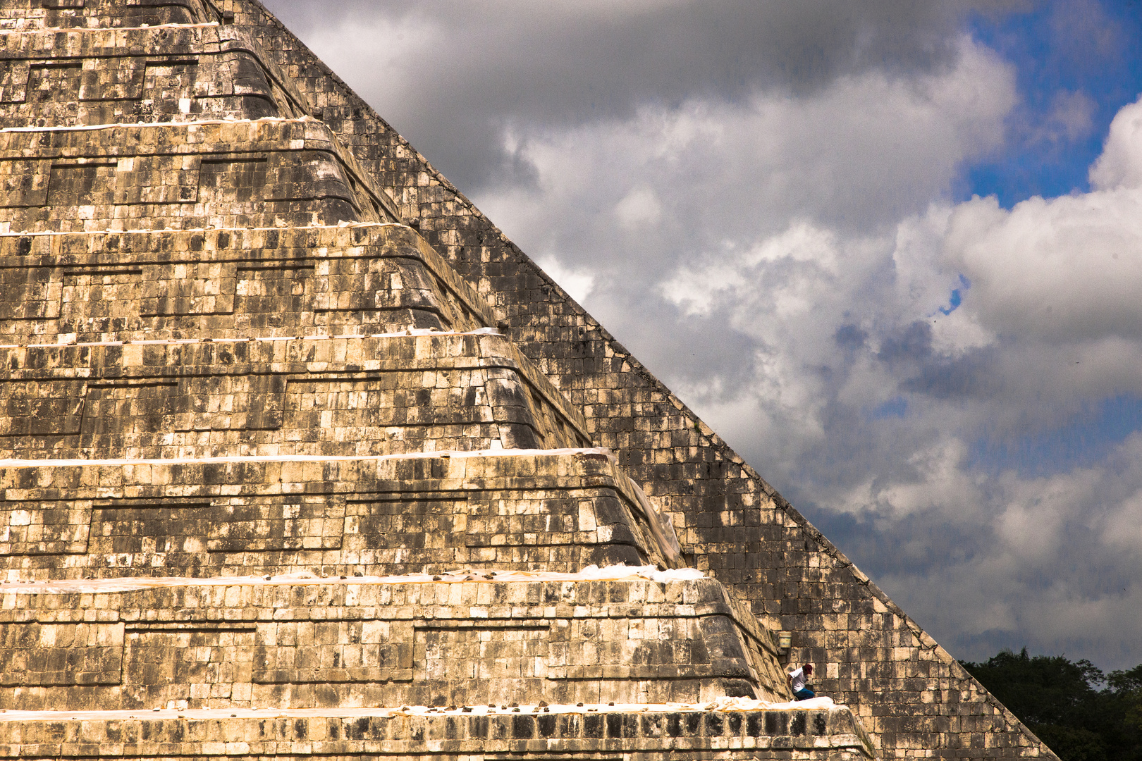 Pyramide des Kukulkan in Chichen Itza