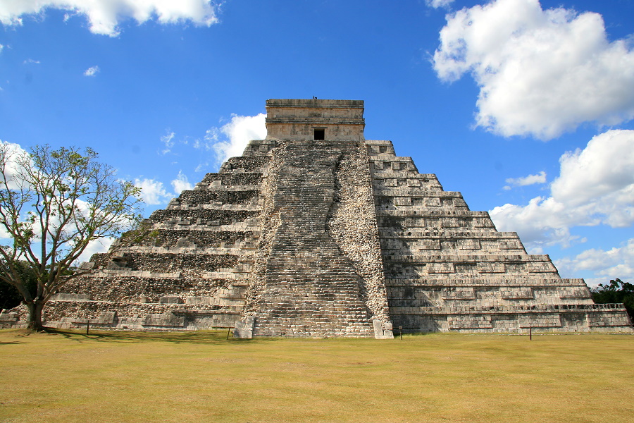 Pyramide in Chichén Itzá (Original)