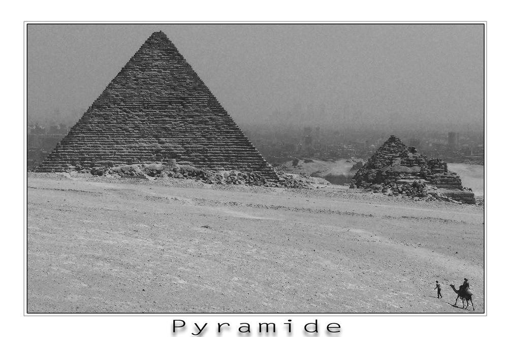 Pyramide in Gizeh