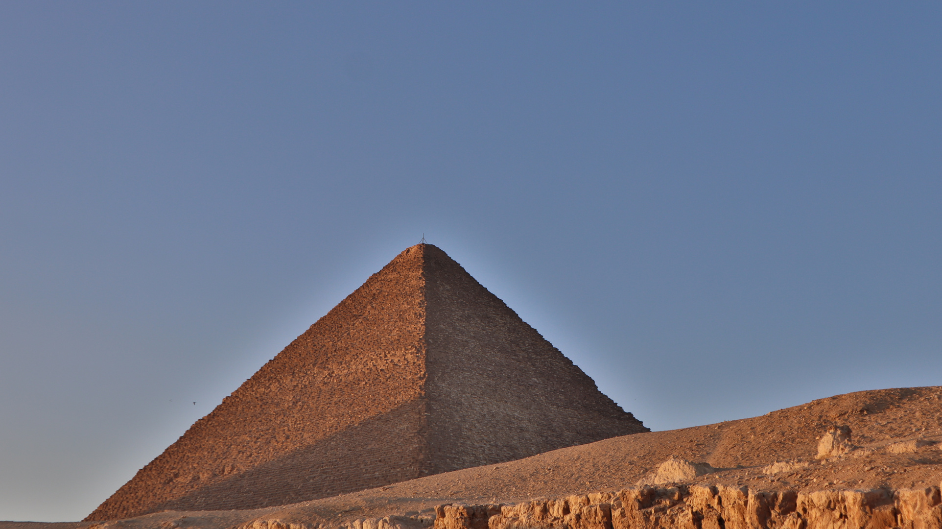 Pyramiden in der Wüste