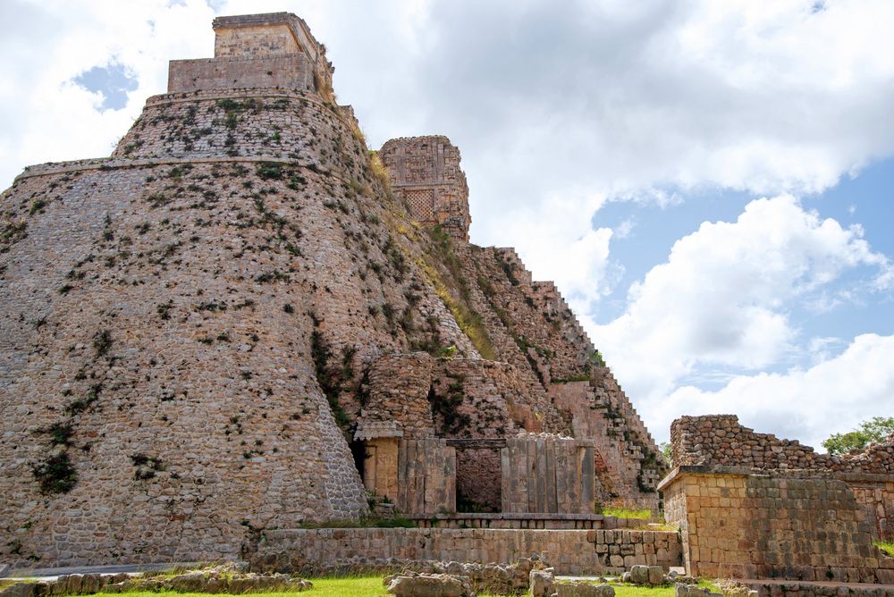 Pyramiden in Uxmal.