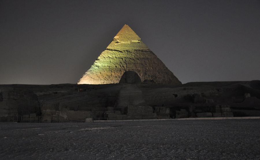 Pyramiden Lightshow I