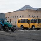 Pyramiden, Russ. Bergbausiedlung, Spitzbergen, 