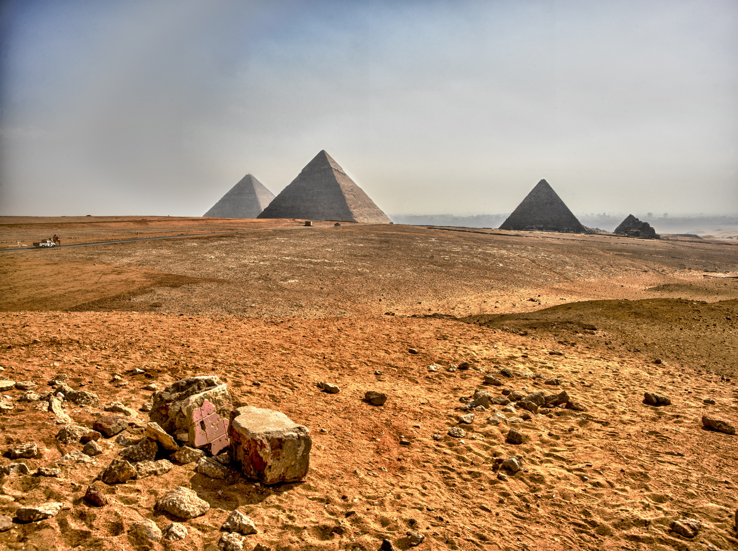 Pyramiden vor Kairo