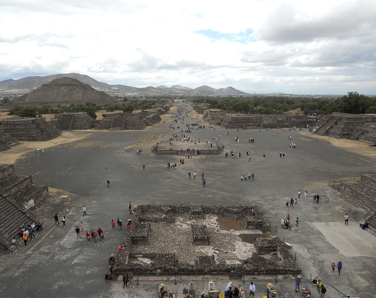 Pyramids Teothiuacan Mexico