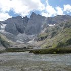 Pyrénées françaises-Au dessus de Cauterets Pont d'Espagne