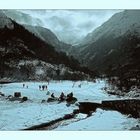 Pyrénées sous la neige