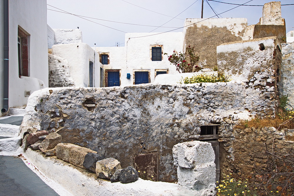 Pyrgos auf Santorini