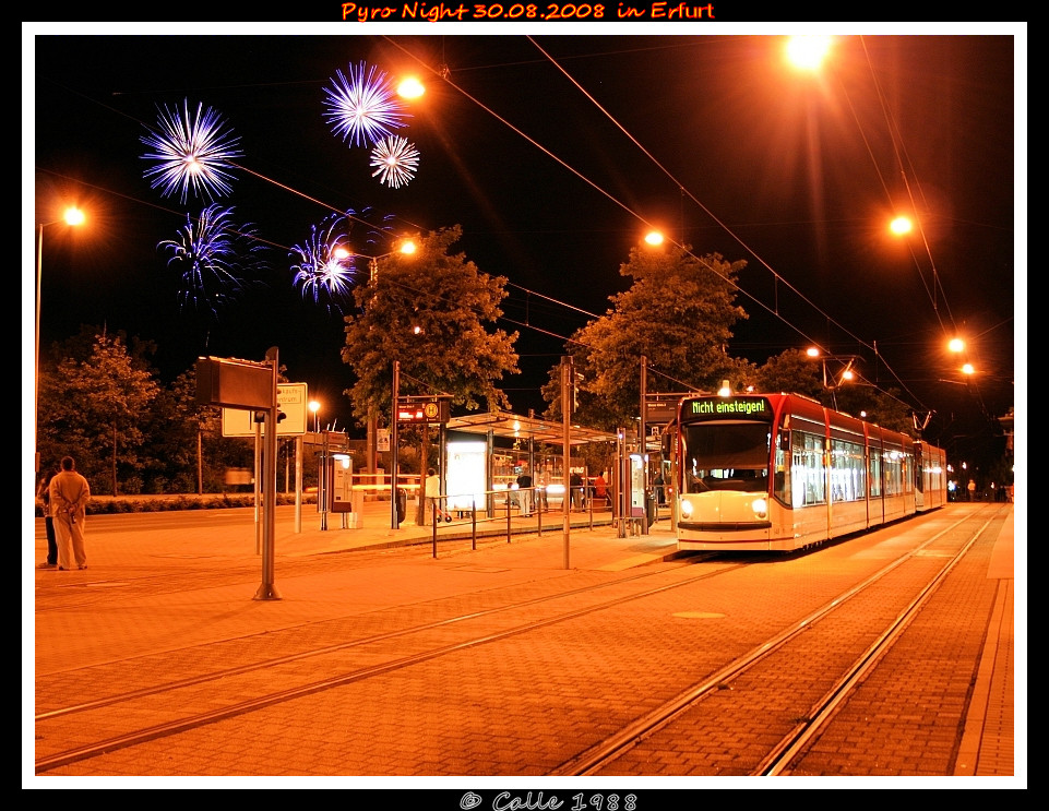 Pyro Night in Erfurt