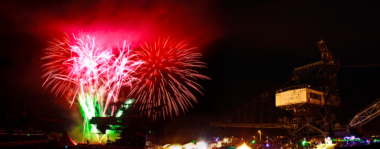 Pyrogames in Ferropolis Foto by Jason Wilke... kanepics.de